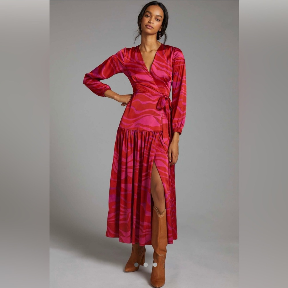 NWOT Hutch xAnthropology Wrap Dress